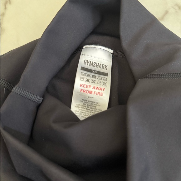 Gymshark | High Waisted Black Biker Shorts - Size XS - Picture 3 of 4